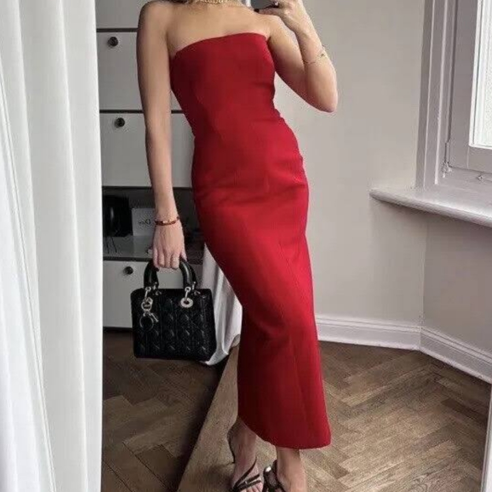 Zara dress Red